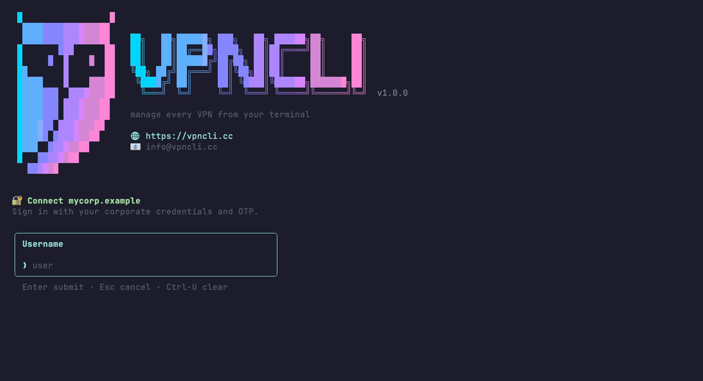 Connecting Check Point with corporate password and OTP from the terminal