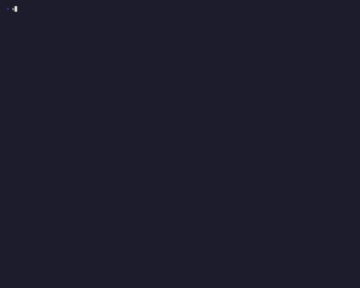 vpncli dashboard — every VPN as a card with live flag, ping and traffic